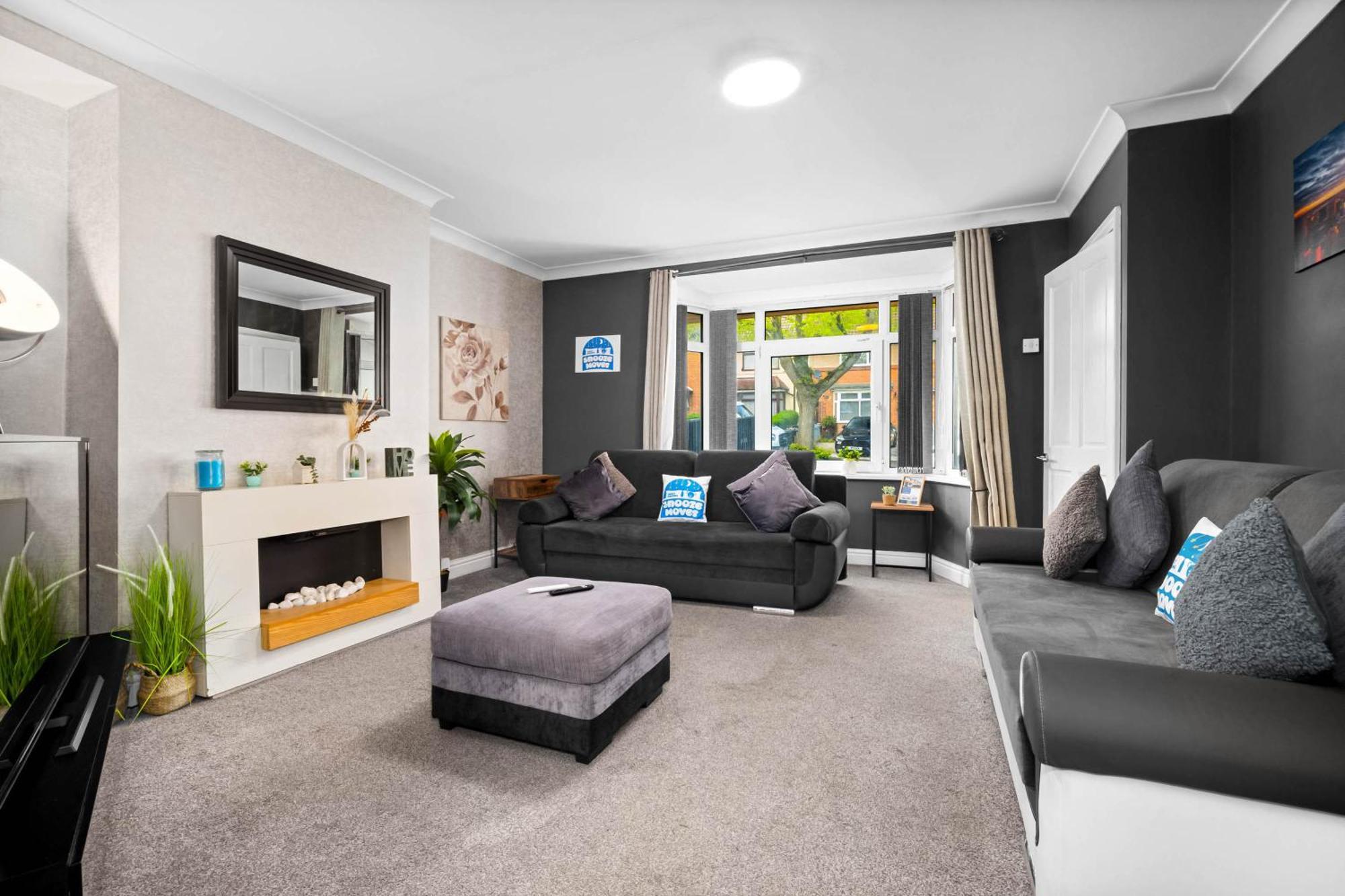 Stylish 3 Bedroom Home Away From Home Birmingham Exteriér fotografie